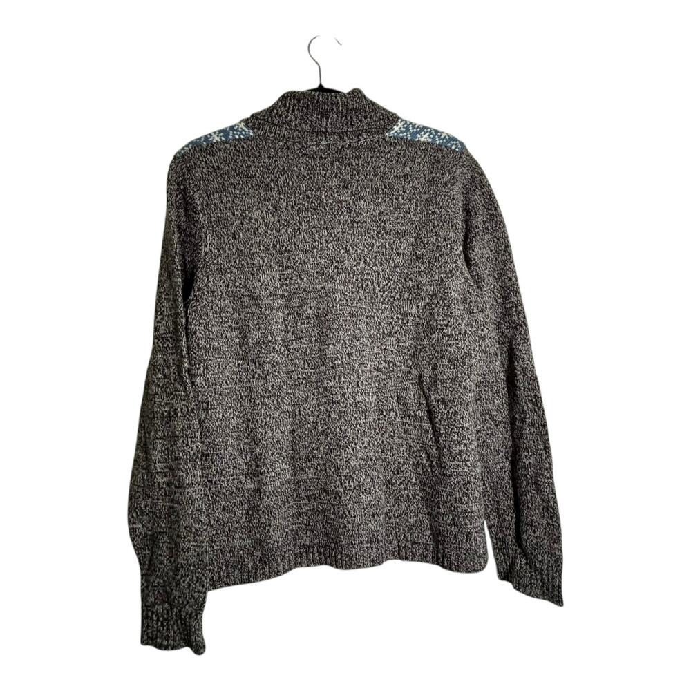 Woolrich Vintage 90's Nordic Fair Isle Ski Cardigan Woman's L Sweater Womens - Picture 7 of 8